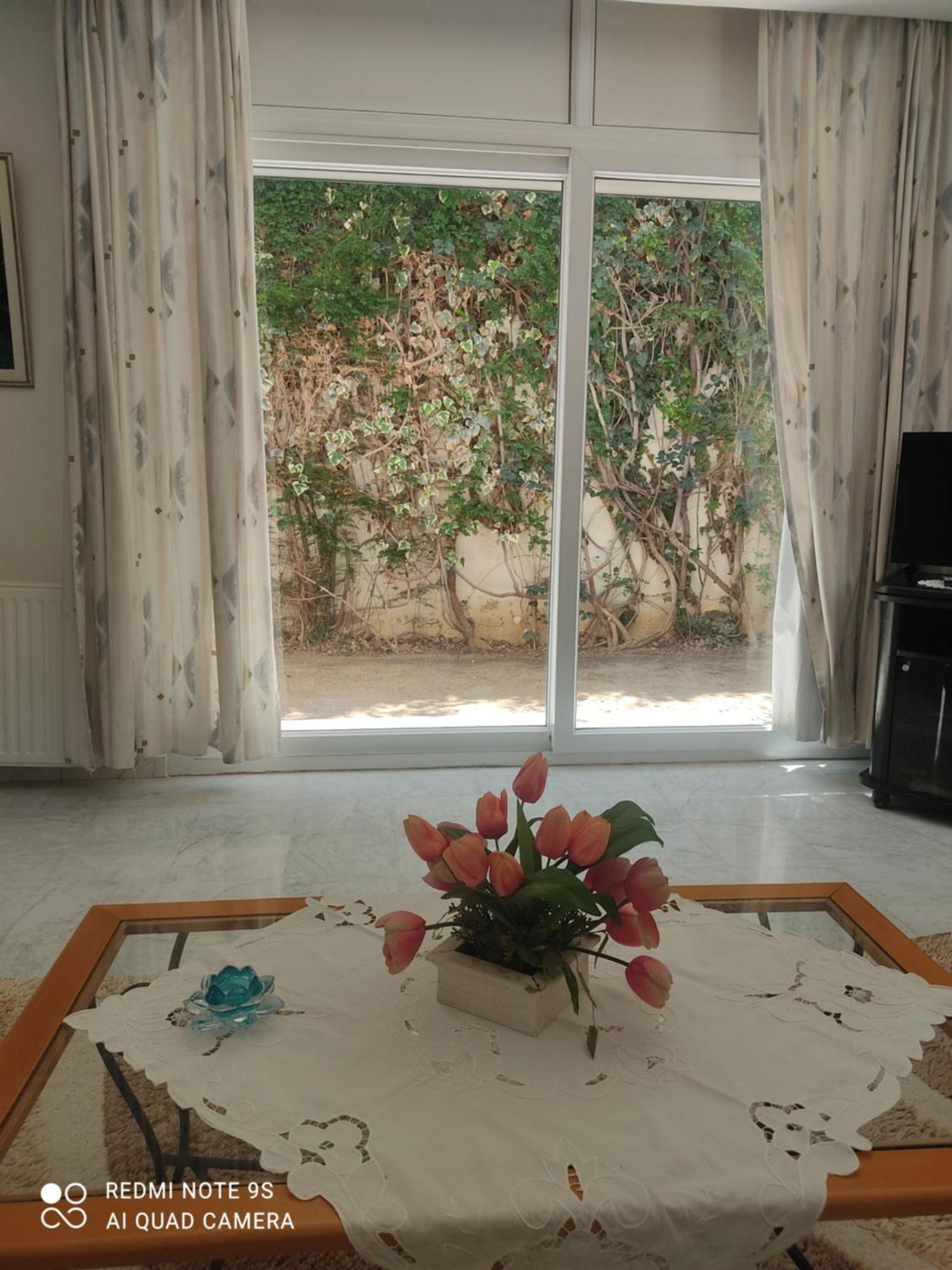 Etage De Villa Avec Jardin, Pres De L'Aireport Et Parking Prive Ariana Extérieur photo